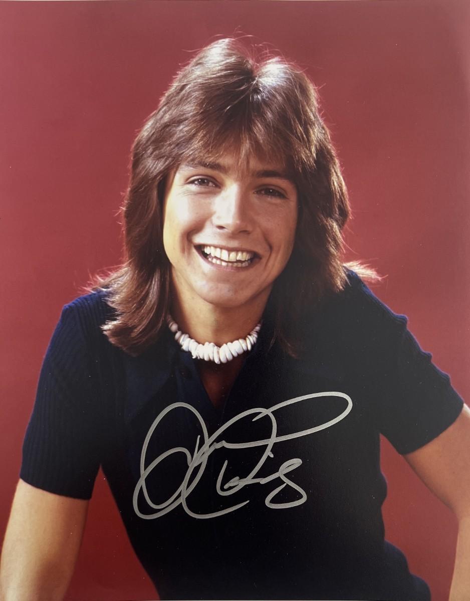 David Cassidy signed photo