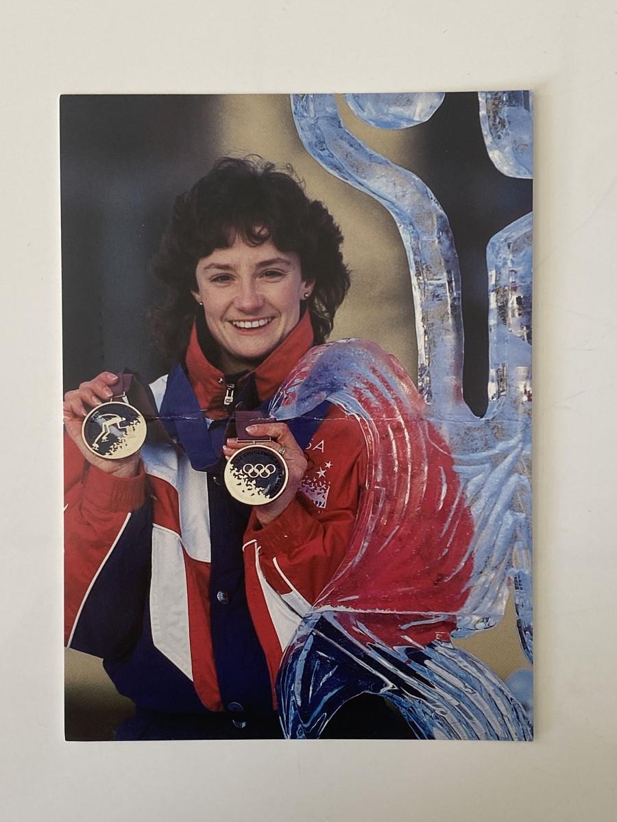 Olympian Bonnie Blair signed photo