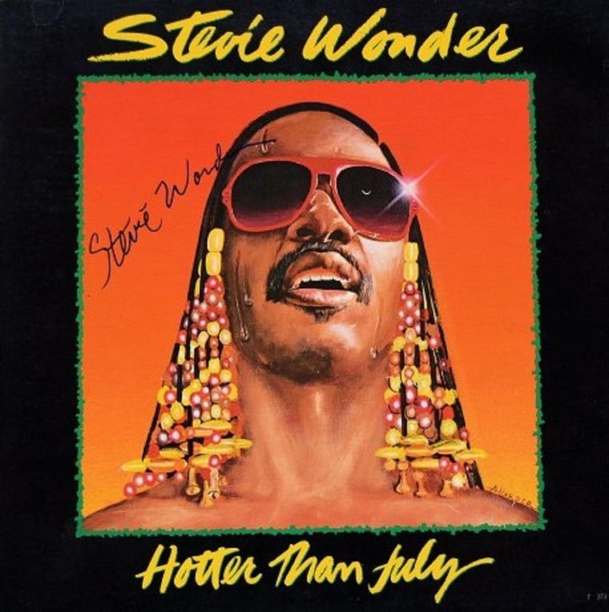 Stevie Wonder signed Stevie Wonder signed