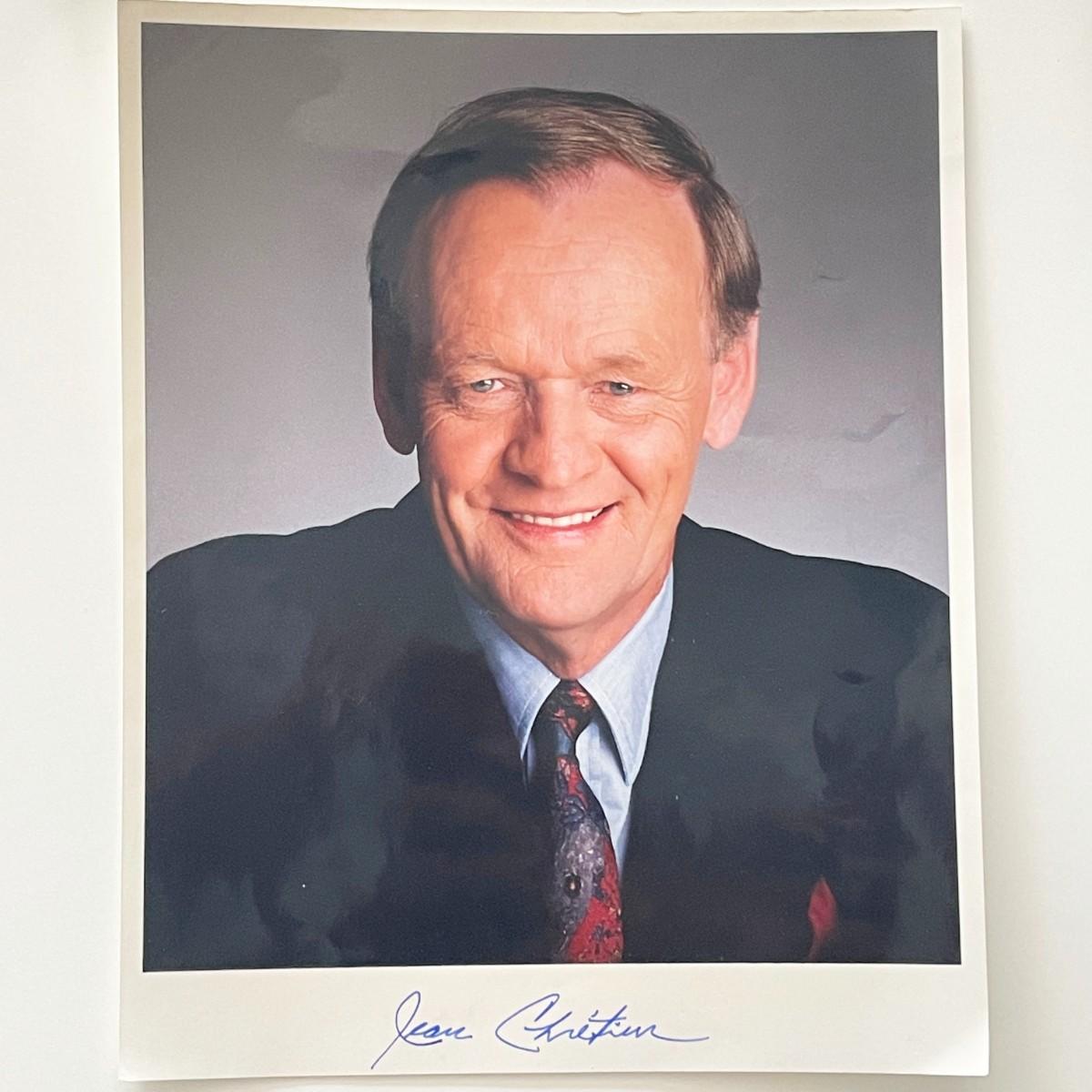 Former Prime Minister of Canada Jean Chrétien signed photo 