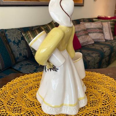 Hedi Schoop Porcelain Figurine Lady in Yellow