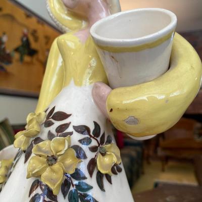 Hedi Schoop Porcelain Figurine Lady in Yellow