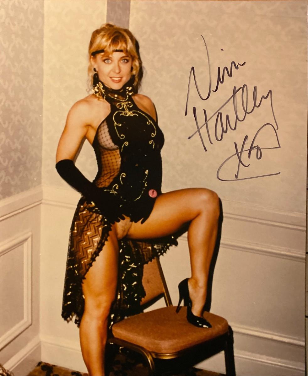 Nina Hartley Signed Photo EstateSales Nina Hartley Signed Photo EstateSales