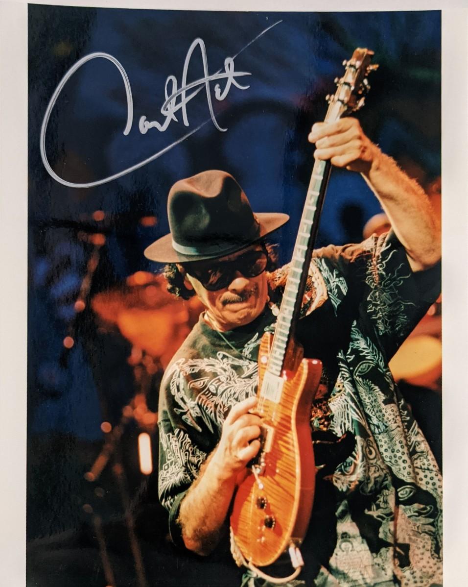 CARLOS SANTANA signed autographed photo COA Hologram main image 0