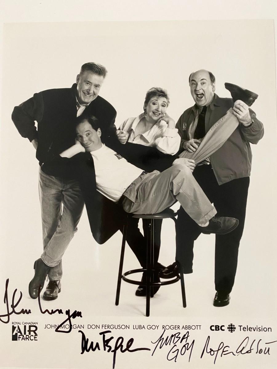 Royal Canadian Air Farce cast signed photo