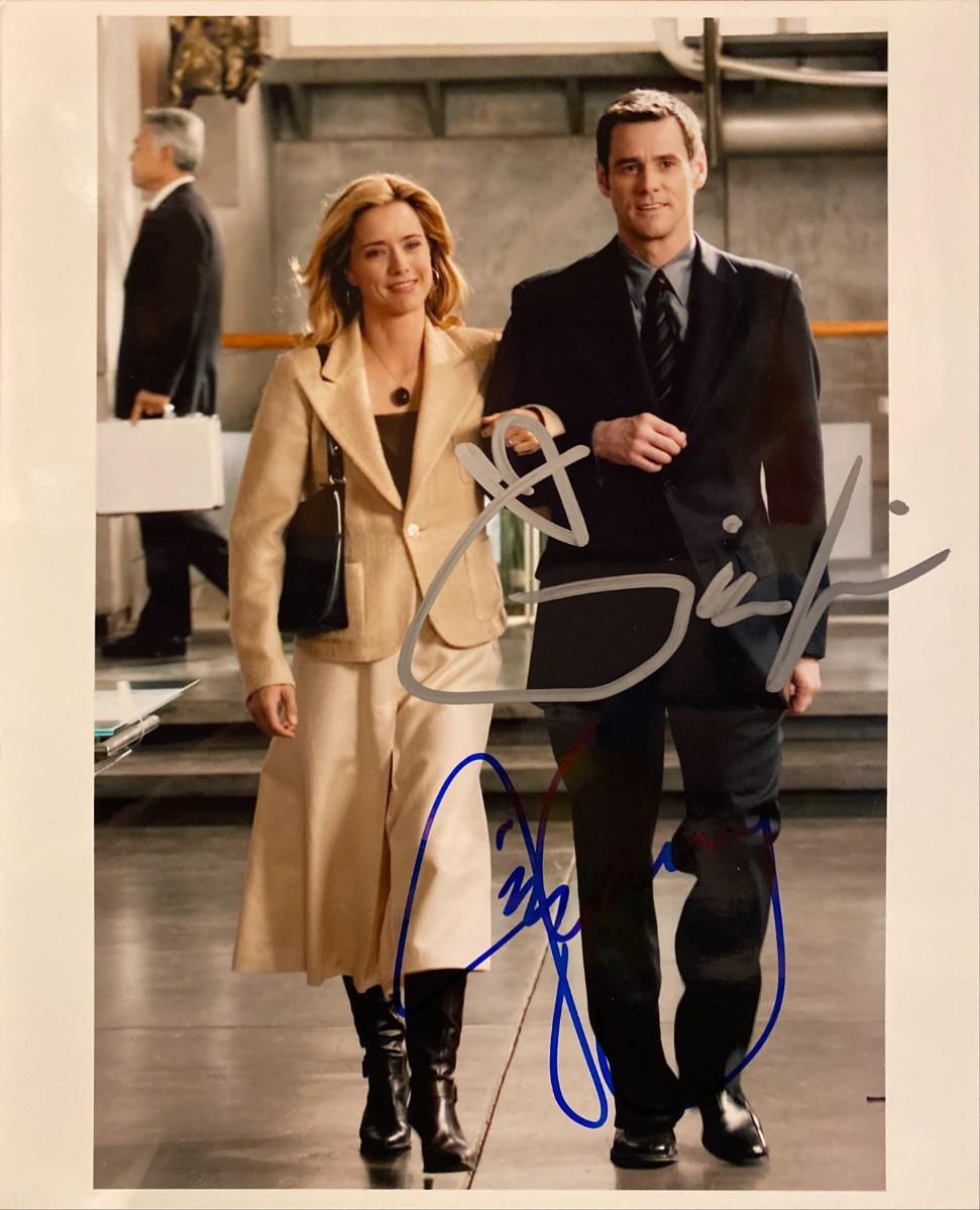 Fun with Dick and Jane Jim Carrey and Tea Leoni signed movie photo