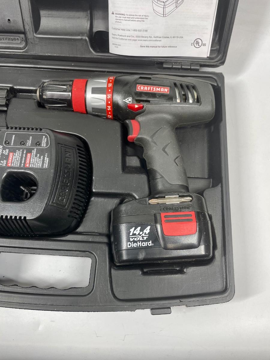 Craftsman 14.4 volt drill hotsell