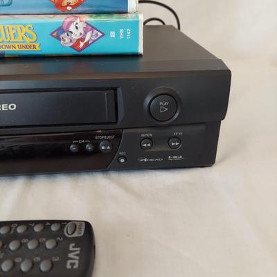 Disney VHS and JVC VCR (B1-BBL)