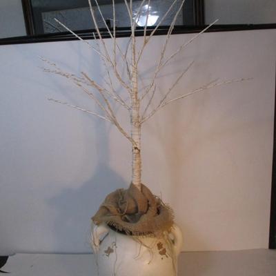 Ceramic Planter With Tree Choice 1
