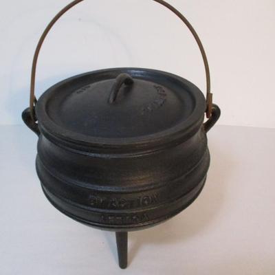 Cast Iron Cauldron With Lid African Potjie Pot