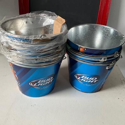 462 Lot of 19 Budweiser Buckets