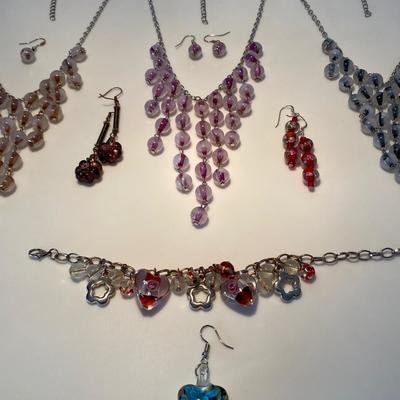 The Glass Bead Jewelry Lot