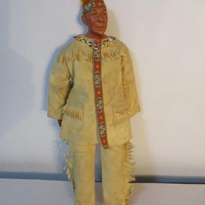 Native American Doll Marked
