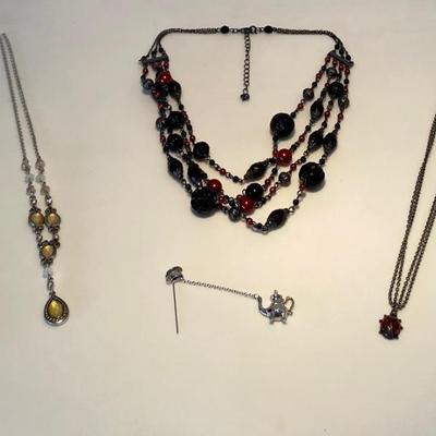 The Silver Tone NR and Avon Jewelry Lot