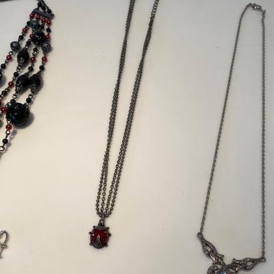 The Silver Tone NR and Avon Jewelry Lot
