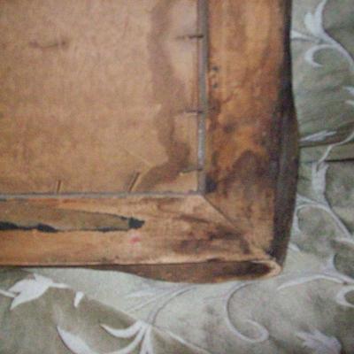 Vintage Framed art hand crafted frame, beautiful and needs some love