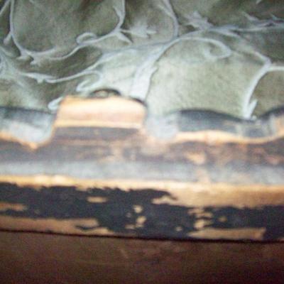 Vintage Framed art hand crafted frame, beautiful and needs some love