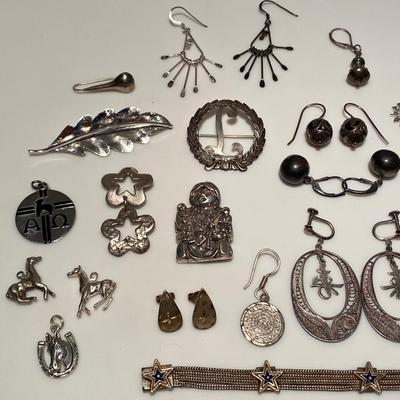 Sterling Silver Jewelry/Accessories Lot #4