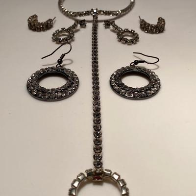 Rhinestone Jewelry Lot