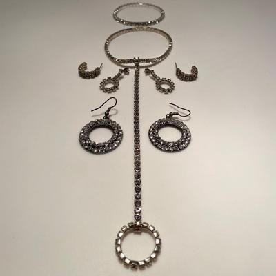 Rhinestone Jewelry Lot