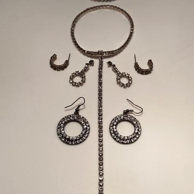 Rhinestone Jewelry Lot