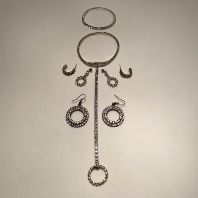 Rhinestone Jewelry Lot
