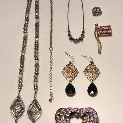 Bead and Rhinestone Jewelry/Accessories Lot #4