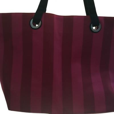 victorias secret gemstone studded bag w satin straps, new