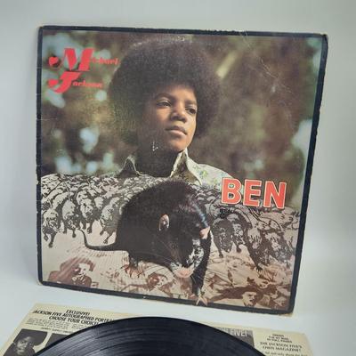 MICHEAL JACKSON BEN ALBUM - ORIGINAL W/ RAT ON COVER