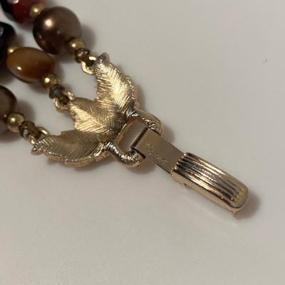 Vintage Crown Trifari Necklace and Bracelet
