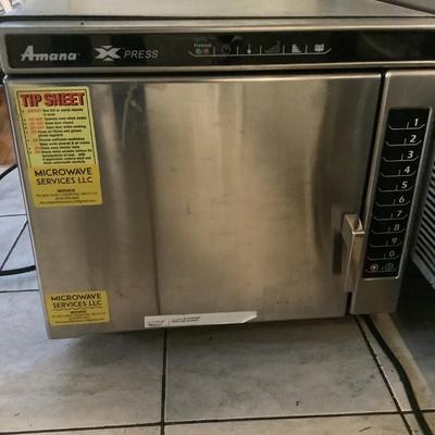 596 Commercial AMANA Xpress Microwave / Convection Oven