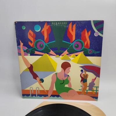 STYX MIRACLES LP ALBUM