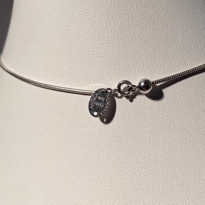 Vintage Murano of Italy and Sterling Silver Necklace