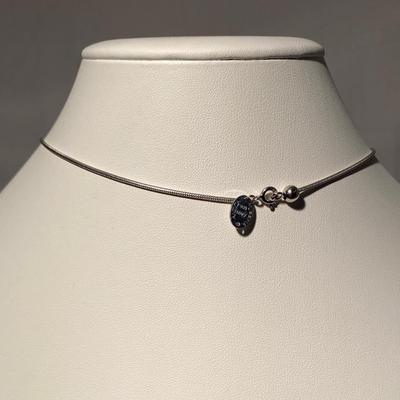 Vintage Murano of Italy and Sterling Silver Necklace