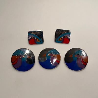Collection of Signed Laurel Burch Jewelry/Accessories Lot #2