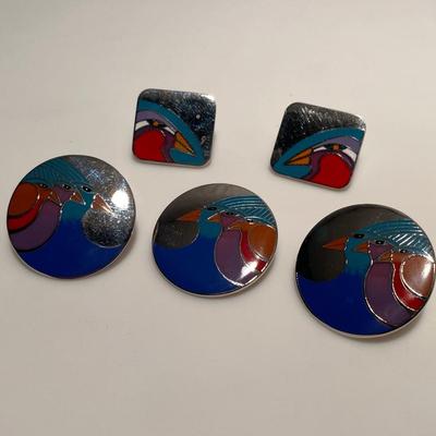 Collection of Signed Laurel Burch Jewelry/Accessories Lot #2