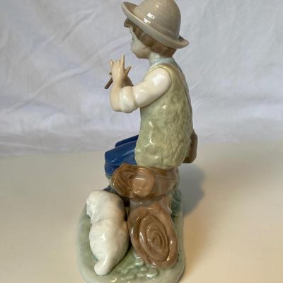 1987 Lladro Pastorcillo Flautisto