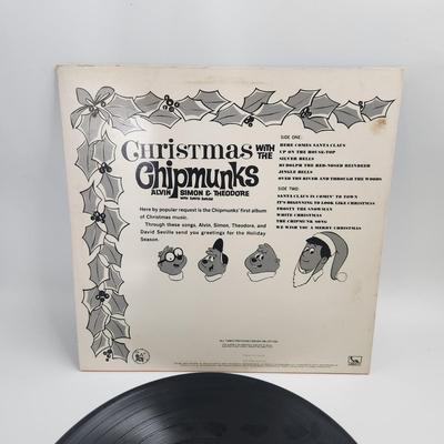 CHRISTMAS WITH THE CHIPMUNKS LP ALBUM