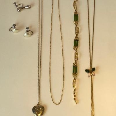 Collection of 12K Gold Filled Jewelry/Accessories