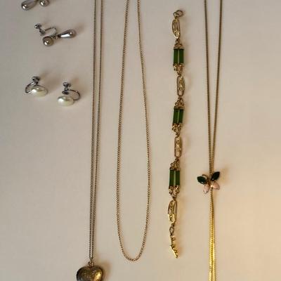 Collection of 12K Gold Filled Jewelry/Accessories