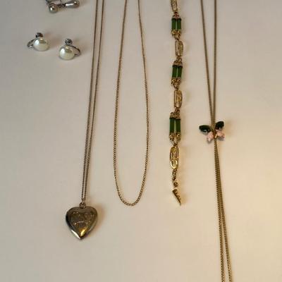 Collection of 12K Gold Filled Jewelry/Accessories