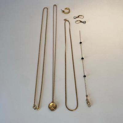 Collection of 14K Gold Filled Jewelry/Accessories