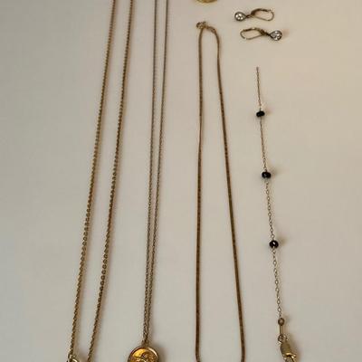 Collection of 14K Gold Filled Jewelry/Accessories