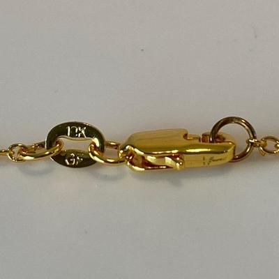 18K Gold Filled Ring and Necklace