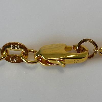 18K Gold Filled Ring and Necklace