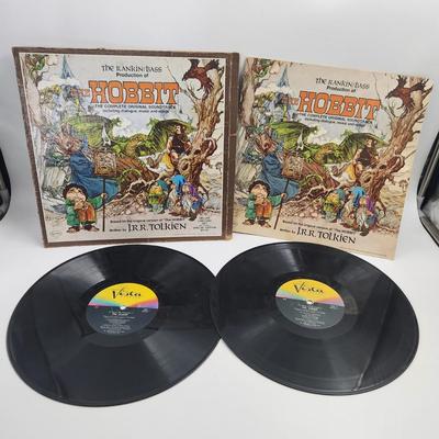 THE RANKIN BASS - THE HOBBIT - THE COMPLETE & ORIGINAL SOUNTRACK LP ALBUM
