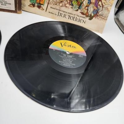 THE RANKIN BASS - THE HOBBIT - THE COMPLETE & ORIGINAL SOUNTRACK LP ALBUM