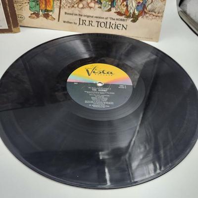 THE RANKIN BASS - THE HOBBIT - THE COMPLETE & ORIGINAL SOUNTRACK LP ALBUM