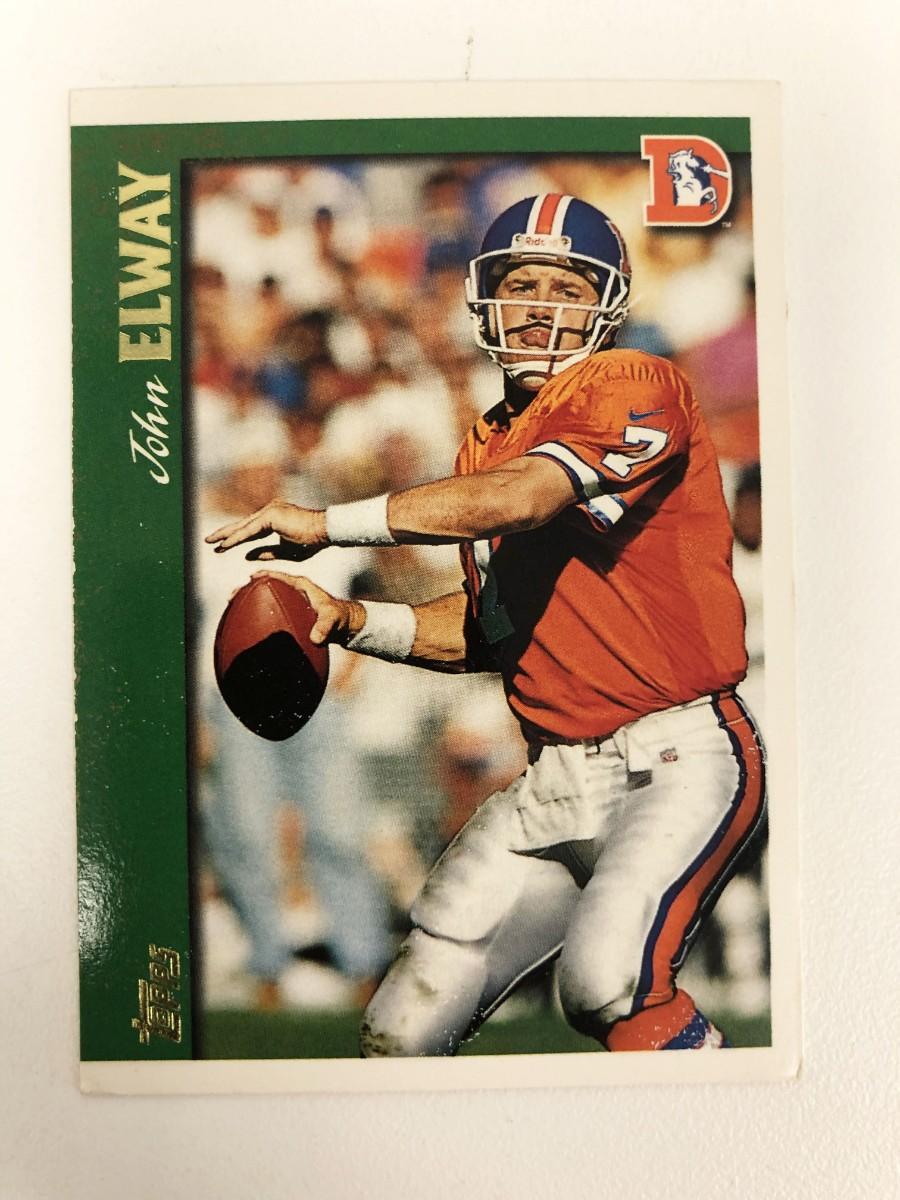 1997 Topps 200 John Elway football card