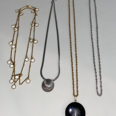 Park Lane, Whiting Davis, and Swarovski Necklaces
